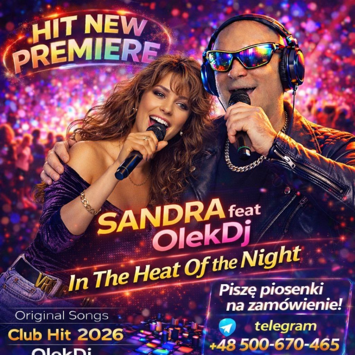 Sandra fan OlekDj - In The Heat Of The Night 2026